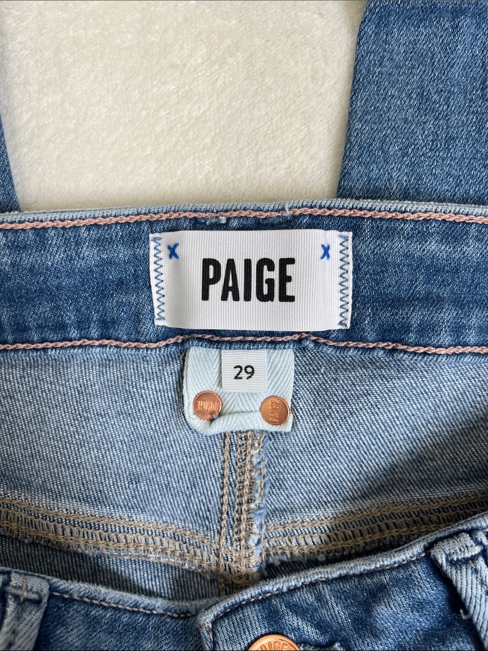 PAIGE Women's High Rise Cindy Straight Ankle Jeans Size 29 - Picture 8 of 8